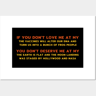 If You Don't Love Me.... Posters and Art